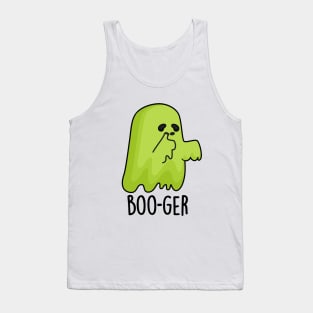 Boo-ger Cute Halloween Booger Ghost Pun Tank Top